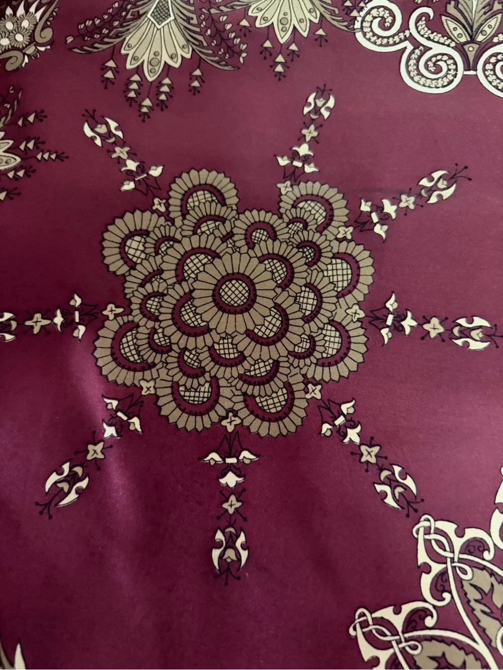 Hermès Fantaisie Silk Scarf.